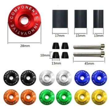 Утяжелители для руля, торцевые заглушки, CNC COLOURS