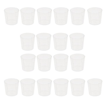 20 . Plastikowe, trwałe, laboratoryjne pojemniki