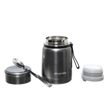 ТЕРМОКОНТЕЙНЕР ДЛЯ УЖИН-СУПА 530мл для поездки на работу KAMILLE