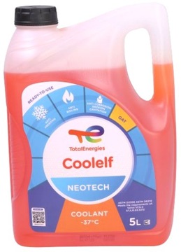 PŁYN DO CHŁODNIC TOTAL COOLELF NEOTECH AUTO SUPRA -37C 5L