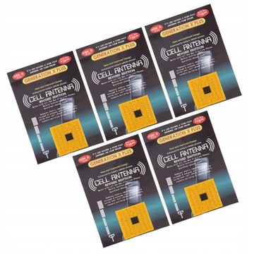 5 шт. наклейки для усилителя телефонного сигнала
