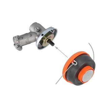 GŁOWICA DO KOSY przekładnia kątowa na rurę 26 mm wałek kwadrat - zamiennik