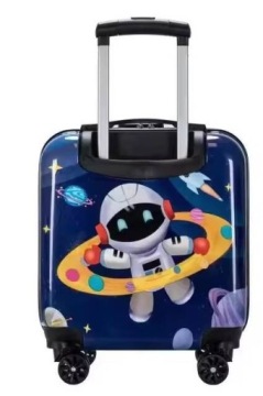 КОСМОНАВТ 3D ПЛАНЕТА ДЕТСКИЙ ЧЕМОДАН CYFR 4 WHEELS TRAVEL