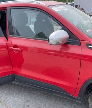 SUZUKI VITARA III DRZWI PRAWY PRZÓD + LUSTERKO KOLOR ZCF