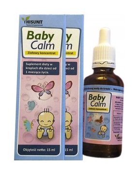 Baby Calm preparat na kolkę u niemowląt 50ml 2 SZT