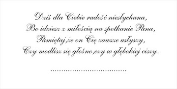 pudełko na pieniądze Pierwsza Komunia Św