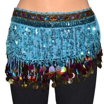 Chusta BELLY DANCE tribal orient cygańska taniec