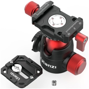 Шаровая голова ULANZI U-70 Черно-красная