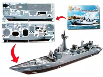 3D-пазл Военный корабль Фрегат