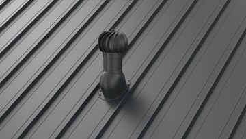 Вращающийся вентиляционный дымоход для ПЛОСКИХ КРЫШЕК