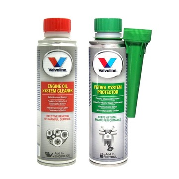 VALVOLINE PŁUKANKA SILNIKA + PETROL SYSTEM PROTECTOR