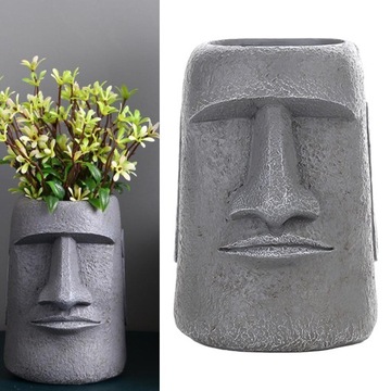 Statua Wyspy Wielkanocnej .2x9,3x11,6cm Szary
