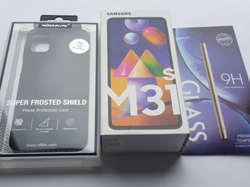 Samsung Galaxy M31s 6 GB/128 GB GRATISY Salon Polska komplet bez blokady