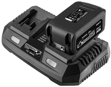 GRAPHITE 2X AKUMULATOR 4AH Z ŁADOWARKĄ PODWÓJNĄ