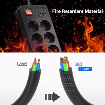 РАЗЪЕМ ПИТАНИЯ 12 ВХОДОВ 4 USB 4000 Вт 16 в 1