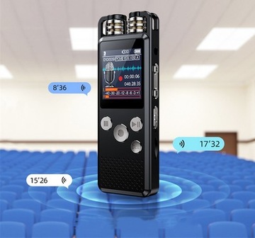 ДИКТОФОН 8 ГБ ЗВУКОВОЙ ЗАПИСЬ MP3-ПЛЕЕР