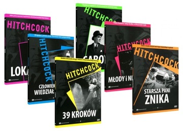 ALFRED HITCHCOCK MEGAPAKIET [6DVD]