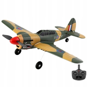 RC SAMOLOT XK A220 P40 6cio osiowy żyroskop RTF