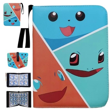 ALBUM NA KARTY POKEMON SEGREGATOR KLASER NA 900 KART TWARDA OPRAWA POKEMON