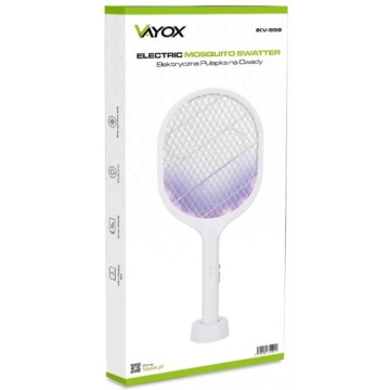 Инсектицидная ловушка VAYOX UV, лопатка, мухобойка, лампа для мух и летающих комаров