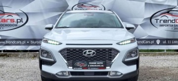 Hyundai Kona I Crossover 1.6 T-GDI 177KM 2019 Hyundai Kona 1.6 177 KM Navi AUTOMAT bezwypadkowy serwisowany oplacony 1.6, zdjęcie 8