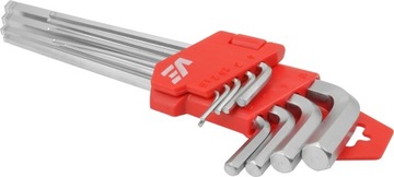 НАБОР ШЕСТИГРАННЫХ КЛЮЧЕЙ 1,5-10 ШЕСТИГРАННЫХ КЛЮЧЕЙ С ШАРИКОМ