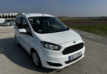 Ford Tourneo Courier I Mikrovan Facelifting 1.5 Duratorq TDCi 75KM 2018 Ford Tourneo Courier Bezwypadkowy Bdb Stan Ser..., zdjęcie 3