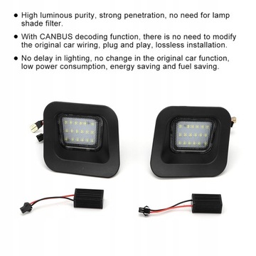 LAMPA TABULKY SPZ LED 7000K Z