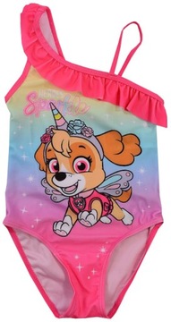 STRÓJ KĄPIELOWY psi PATROL falbana 122/128 R612C