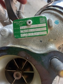 TURBO HYUNDAI KIA G4FJ 28506-2B738