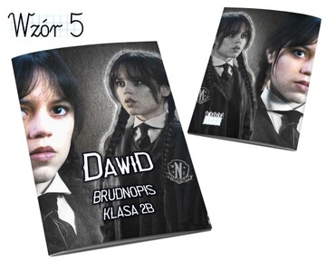 БЛОКНОТ WEDNESDAY ADDAMS А5 32 страницы ВАШЕ ИМЯ