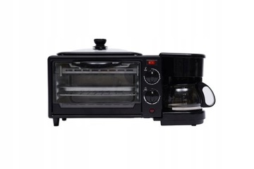 МИНИ-МИКРОВОЛНОВАЯ ПЕЧЬ С КОФЕМАШИНОЙ 1050 Вт