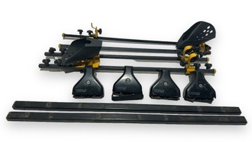 Багажник Thule на крышу с держателями для велосипедов.