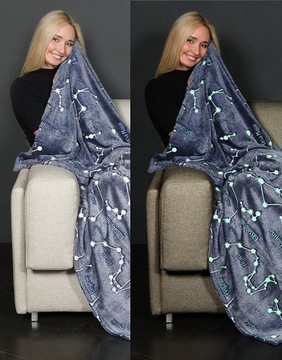 ОДЕЯЛЬНОЕ ОДЕЯЛО 230x230 СВЕТЯЩИЙСЯ В ТЕМНОТЕ KN