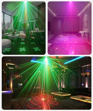 ДИСКО-ЛАМПЫ ДЛЯ ДОМАШНЕЙ ВЕЧЕРИНКИ ОСВЕЩЕНИЕ RGB LED ЛАЗЕРНАЯ ЛАМПА