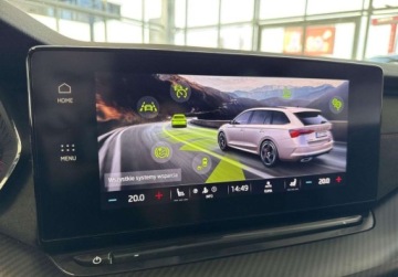 Skoda Octavia IV RS Kombi 2.0 TSI 245KM 2022 Skoda Octavia RS, Keyless, Matrix, Head-Up,Ambiente, Asystenci 2.0 Benzyna, zdjęcie 20