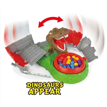 ВНИМАНИЕ, НЕ ПРОБУЖДАЙТЕ ДИНОЗАВРА, НАВЫКОВАЯ ИГРА, СЕМЕЙНАЯ КЛЕТКА, ЗВУЧИТ ВЕСЕЛО