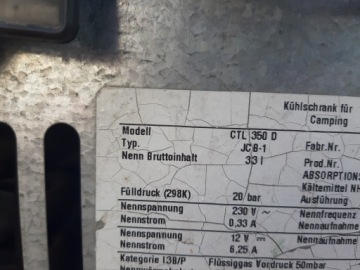 Холодильник 12V 230V 33L Groenland Ctl350