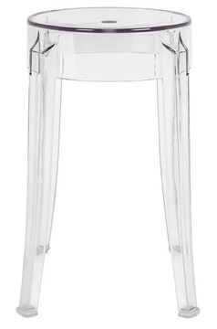 CHARLES 46 прозрачный табурет - поликарбонат