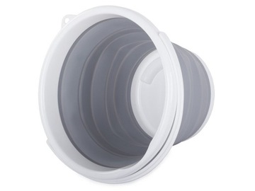 ВЕДРО ДЛЯ ВОДЫ СИЛИКОНОВОЕ СКЛАДНОЕ ТУРИСТИЧЕСКОЕ ПУТЕШЕСТВЕННОЕ 5Л