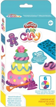 Play-Doh Air Clay Sweets Creations Piankolina Masa Plastyczna Tort Ciastka