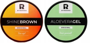 Byrokko Shine Brown + Охлаждающий гель после алоэ вера