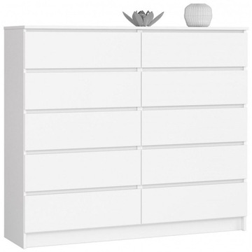NOWOCZESNE MEBLE MIESZKANIA 140x40x121 cm KOMODA komoda szafka szuflady