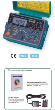 miernik instalacji elektrycznej rezystancji izolac