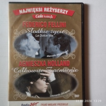 Film Słodkie życie /Całkowite zaćmienie płyta DVD