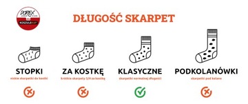 10x Skarpety WOJSKOWE FROTTE ROBOCZE WORK zimowe