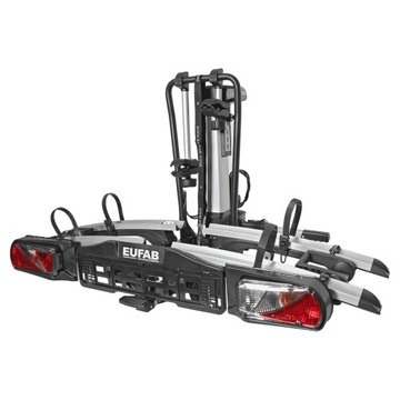 Bagażnik rowerowy na hak z elektryczną windą EUFAB Bike Lift - 2 rowery