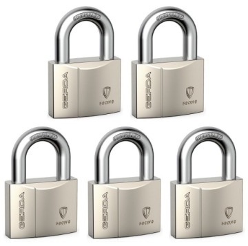 GERDA SECURE 5 KŁÓDKI SYSTEM JEDNEGO KLUCZA 50