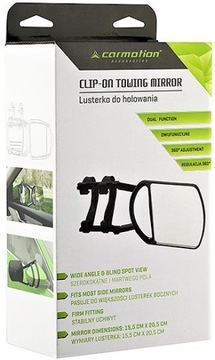 ДОПОЛНИТЕЛЬНОЕ ЗЕРКАЛО ДЛЯ БУКСИРОВКИ НАКЛАДКИ ПРИЦЕПА