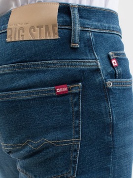 BIG STAR JEANSY MĘSKIE SKINNY NIEBIESKIE JEFFRAY 366 W34 L32